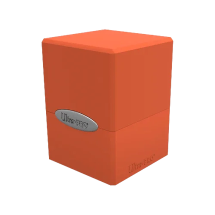Ultra Pro - Satin Cube Deck Box - Pumpkin Orange - The Card Vault