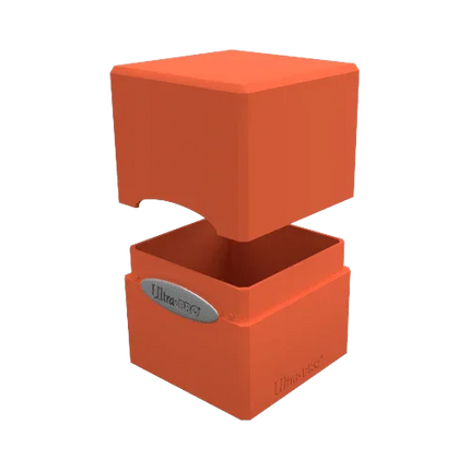 Ultra Pro - Satin Cube Deck Box - Pumpkin Orange - The Card Vault