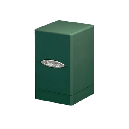 Ultra Pro - Satin Tower Deck Box - Green - The Card Vault