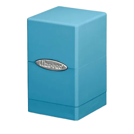 Ultra Pro - Satin Tower Deck Box - Light Blue - The Card Vault