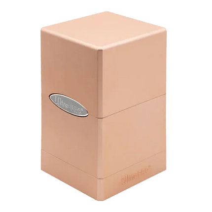 Ultra Pro - Satin Tower Deck Box - Metallic Rose Gold - The Card Vault