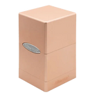 Ultra Pro - Satin Tower Deck Box - Metallic Rose Gold - The Card Vault
