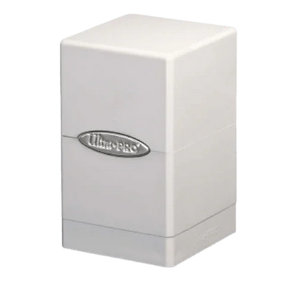 Ultra Pro - Satin Tower Deck Box - White - The Card Vault