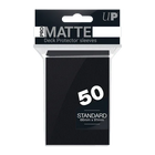 Ultra Pro - Standard Pro Matte Card Sleeves 50pk - Black - The Card Vault