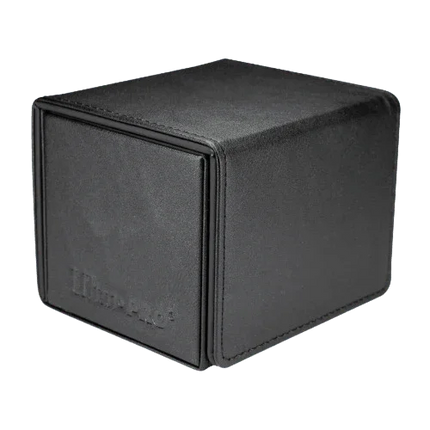 Ultra Pro - Vivid Alcove Edge Deck Box - Black - The Card Vault