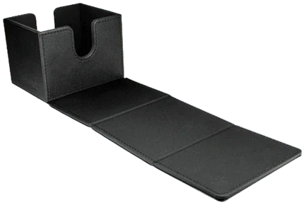 Ultra Pro - Vivid Alcove Edge Deck Box - Black - The Card Vault