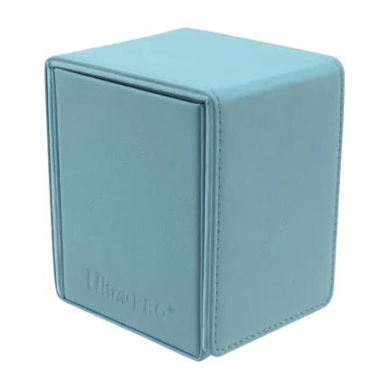 Ultra Pro - Vivid Alcove Flip Deck Box - Light Blue - The Card Vault