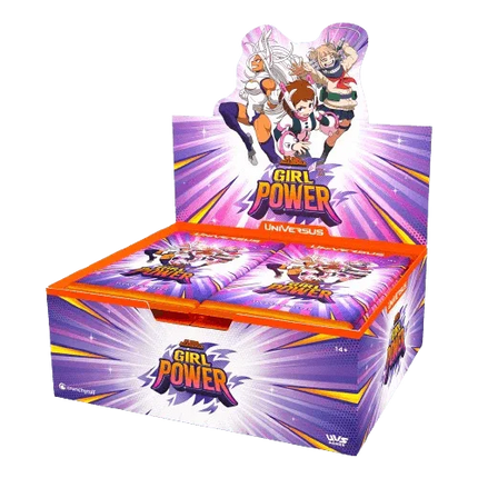 UniVersus TCG - My Hero Academia: Girl Power - Booster Box (24 Packs) - The Card Vault