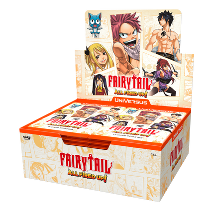 UniVersus - Fairy Tail - All Fired Up! - Booster Box (24 Packs)
