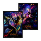 Riftbound: League of Legends TCG - Set 04 - Vendetta - Art Sleeves - Vi vs Jinx (100pk)