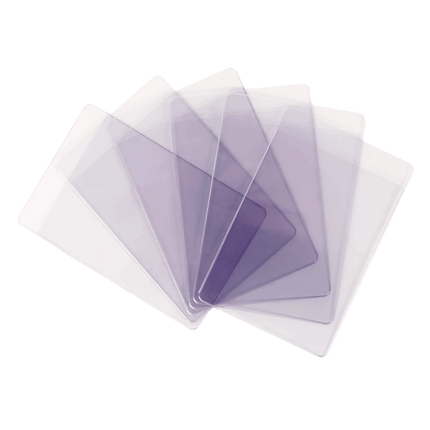 Vault X Slim Semi-Rigid Card Holders (50 Pack) - The Card Vault