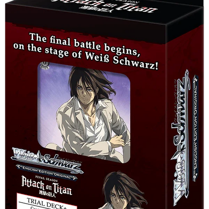 Weiss Schwarz - Attack On Titan: Final Season - Trial Deck+ - The Card Vault