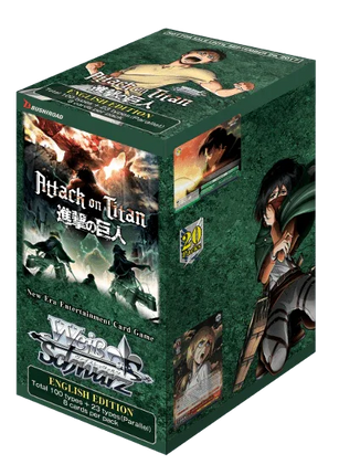 Weiss Schwarz - Attack on Titan Vol. 2 - Booster Box (20 Packs) - The Card Vault