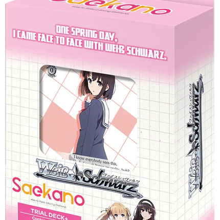 Weiss Schwarz - Saekano: How to Raise a Boring Girlfriend - Trial Deck+ - The Card Vault