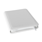 Vault X - 9-Pocket Exo-Tec® Zip Binder - White Edition