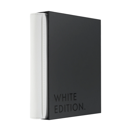 Vault X - 9-Pocket Exo-Tec® Zip Binder - White Edition