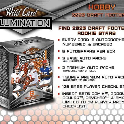 Wild Card - 2023 Alumination Draft Pick American Football (NFL) - Hobby Box - The Card Vault