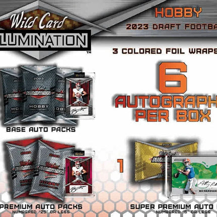 Wild Card - 2023 Alumination Draft Pick American Football (NFL) - Hobby Box - The Card Vault