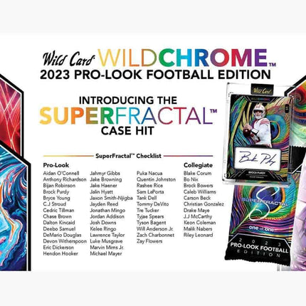 Wild Card - 2023 WildChrome Pro-Look American Football (NFL) - Hobby Box - The Card Vault