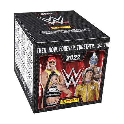 WWE 2022 Sticker Collection - Booster Box (36 Packs) - The Card Vault