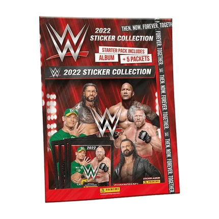 WWE 2022 Sticker Collection - Starter Pack - The Card Vault
