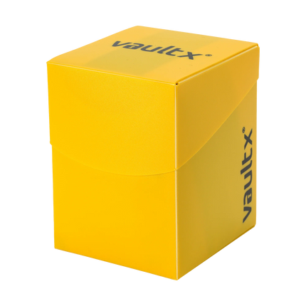 Vault X - Large Deck Box With 150 Sleeves - Yellow
