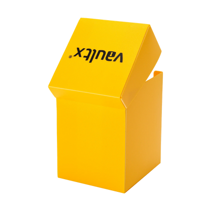 Vault X - Large Deck Box With 150 Sleeves - Yellow