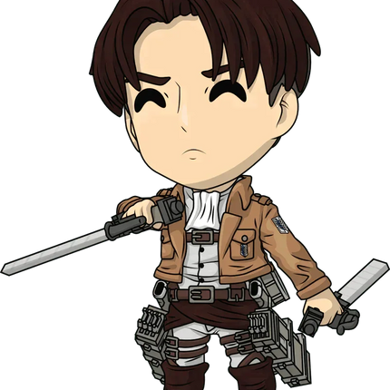 Youtooz - Attack on Titan - Levi Vinyl Figure #3 - The Card Vault