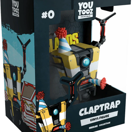 Youtooz - Borderlands - Claptrap Vinyl Figure #0 - The Card Vault
