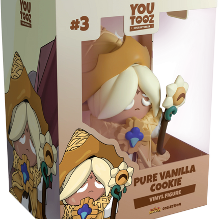 Youtooz - Cookie Run Kingdom - Pure Vanilla Cookie Vinyl Figure #3 - The Card Vault
