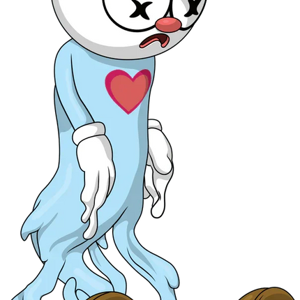 Youtooz - Cuphead - Ghost of Cuphead Vinyl Figure #7 - The Card Vault