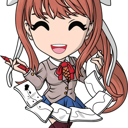 Youtooz - Doki Doki Literature Club! - Monika Vinyl Figure #2 - The Card Vault