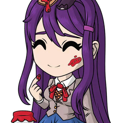 Youtooz - Doki Doki Literature Club! - Yuri Vinyl Figure #3 - The Card Vault