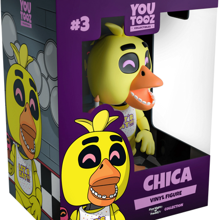 Youtooz - Five Nights at Freddy’s - Chica Vinyl Figure #3 - The Card Vault