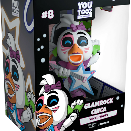 Youtooz - Five Nights at Freddy’s - Glamrock Chica Vinyl Figure #8 - The Card Vault