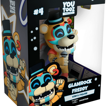 Youtooz - Five Nights at Freddy’s - Glamrock Freddy Vinyl Figure #4 - The Card Vault