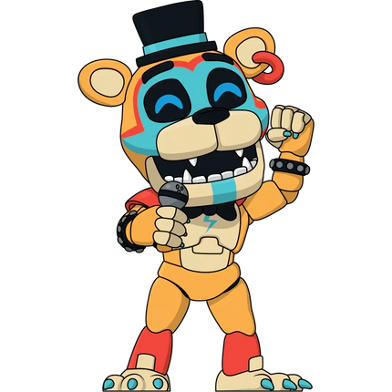 Youtooz - Five Nights at Freddy’s - Glamrock Freddy Vinyl Figure #4 - The Card Vault