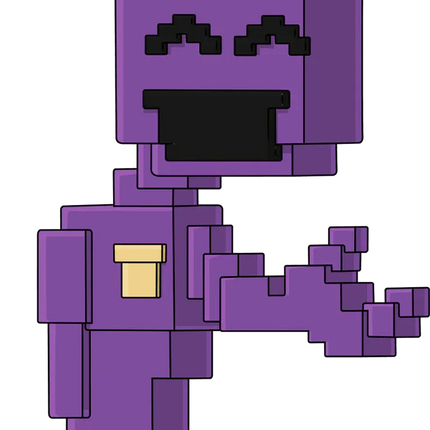 Youtooz - Five Nights at Freddy’s - Purple Guy Sprite Vinyl Figure #16 - The Card Vault