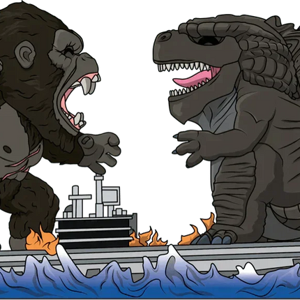 Youtooz - Godzilla vs. Kong - Godzilla vs. Kong Vinyl Figure #2 - The Card Vault