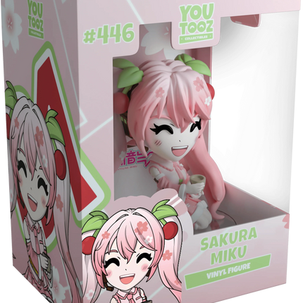 Youtooz - Hatsune Miku - Sakura Miku Vinyl Figure #446 - The Card Vault