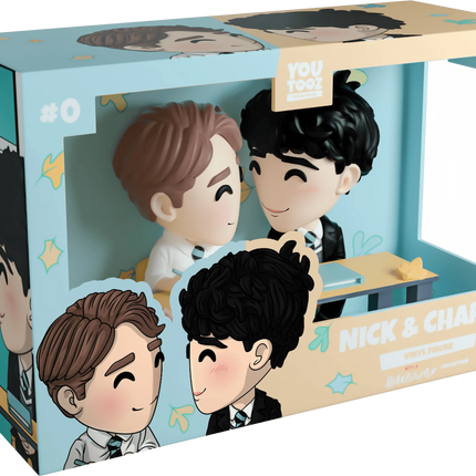Youtooz - Heartstopper - Nick and Charlie Vinyl Figure #0 - The Card Vault