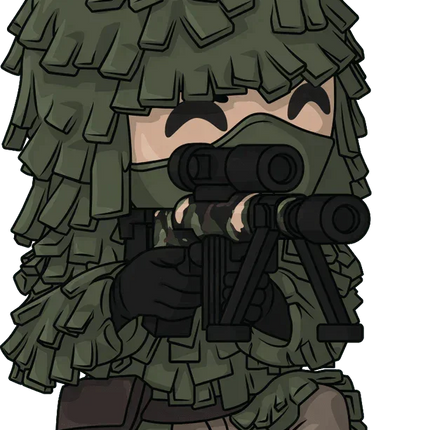 Youtooz - Modern Warfare II - Ghillie Suit Sniper Vinyl Figure #1 - The Card Vault