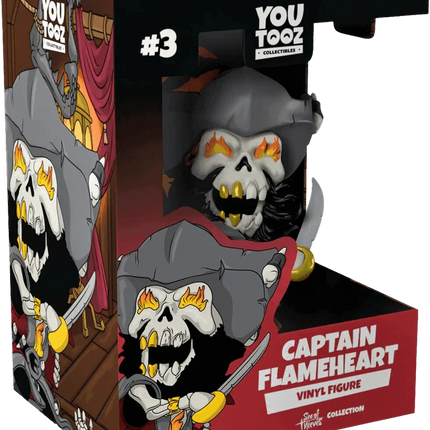 Youtooz - Sea of Thieves - Captain Flameheart Vinyl Figure #3 - The Card Vault