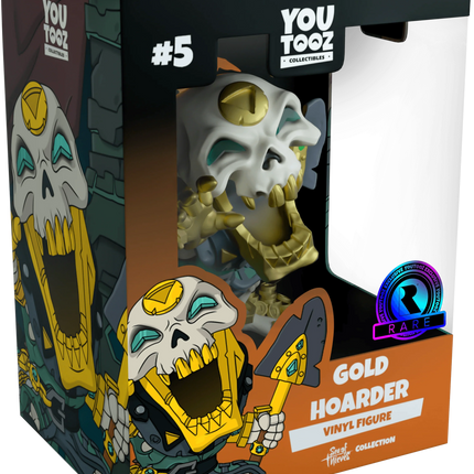 Youtooz - Sea of Thieves - Gold Hoarder Vinyl Figure #5 - The Card Vault