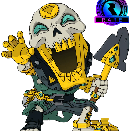 Youtooz - Sea of Thieves - Gold Hoarder Vinyl Figure #5 - The Card Vault