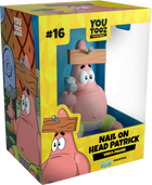 Youtooz - SpongeBob SquarePants - Nail on Head Patrick Vinyl Figure #16 - The Card Vault