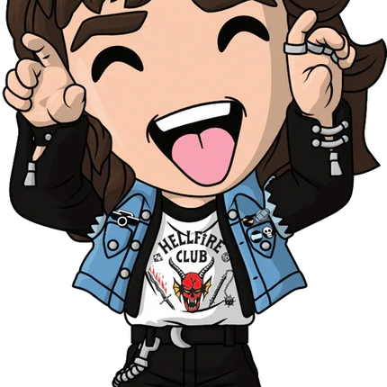 Youtooz - Stranger Things - Hellfire Club Eddie Vinyl Figure #10 - The Card Vault