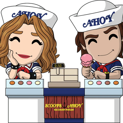 Youtooz - Stranger Things - Scoops Ahoy Vinyl Figure #15 - The Card Vault