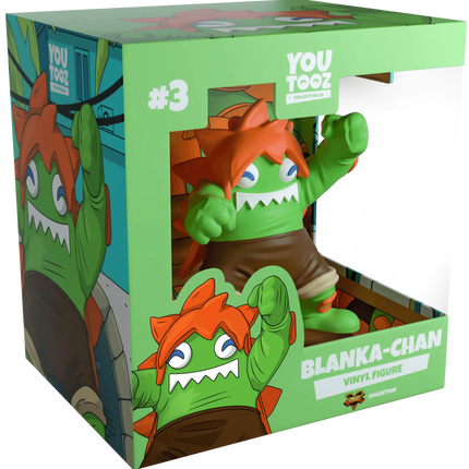 Youtooz - Street Fighter - Blanka Chan Vinyl Figure #3 - The Card Vault