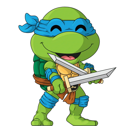 Youtooz - Teenage Mutant Ninja Turtles - Leonardo Vinyl Figure #0 - The Card Vault